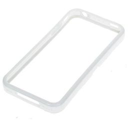 Stylish Protective Bumper Frame Case for iPhone 4 - Άσπρο (ΟΕΜ)