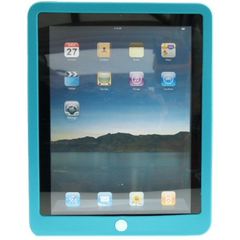 Θήκη σιλικόνης για iPad II / new iPad/ iPad 4 Γαλάζιο