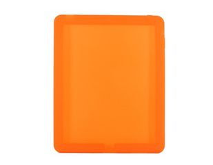 Silicone Case for iPad II / new iPad/ iPad 4 Orange