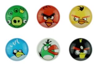 Home Button Αυτοκόλλητα για iPad iPhone iPod Home Button Stickers - Angry Birds