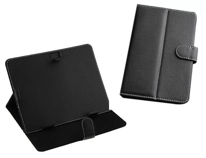 Folding Leather Case Cover for 7'' Android Tablet Black
