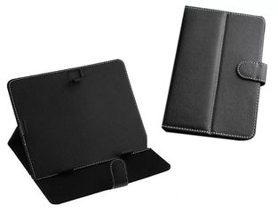 Folding Leather Case Cover for 7'' Android Tablet Black