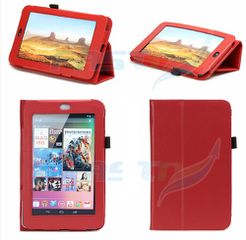 Δερμάτινη Θήκη για το Asus Google Nexus 7 2012 7" Κόκκινη (OEM)