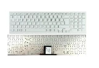 UK Λευκό Πληκτρολόγιο για το Sony Vaio PCG-71312M Notebook Laptop