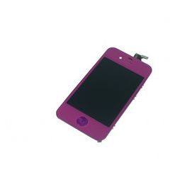 iPhone 4S Μώβ LCD + Touch Screen + Frame Assembly + Home Button