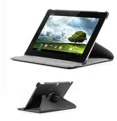 Δερμάτινη Θήκη Περιστρεφόμενη για το Asus Eee Pad Transformer Prime TF700 / Infinity TF700T Μαύρη (OEM)