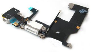 iPhone 5 Dock Audio Jack Flex Cable White