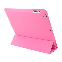 iPad 2 / new iPad / iPad 4 PU Θήκη Smart Cover Ροζ