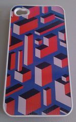 iPhone 4G / 4S 3D Bricks Hard Case Cover