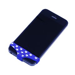 iPhone Pants - Blue Briefs with White Stars (Men)