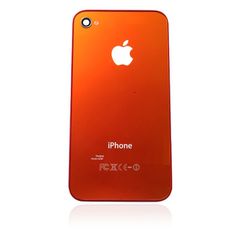 iPhone 4S Back Housing Assembly Μετταλικό Κόκκινο Πίσω Καπάκι