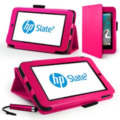 Δερμάτινη Θήκη για το HP Slate7 2800 Ροζ (OEM)