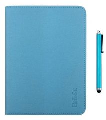 Element+Pen TAB-80B Foldable Leather Case + Pen for tablet 8 " Light Blue