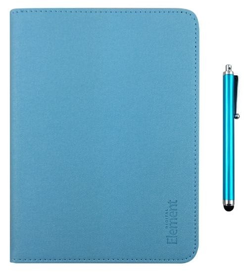 Element+Pen TAB-90B Foldable Leather Case + Pen for tablet 9 " Light Blue