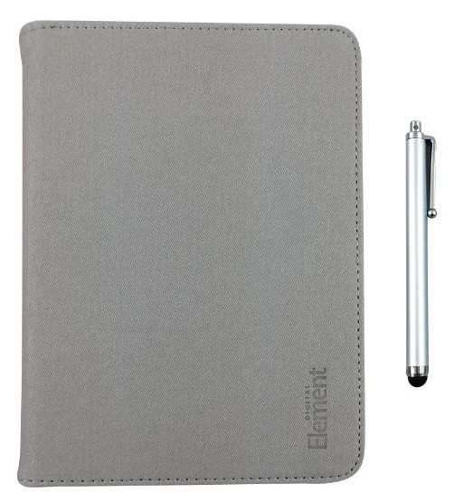 Element+Pen TAB-90LG Foldable Leather Case + Pen for tablet 9 " Grey