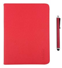 Element+Pen TAB-110R Foldable Leather Case + Pen for tablet 10.1" Red