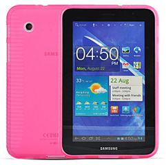 Θήκη Σιλικόνης για το Samsung Galaxy Tab 2 7 P3100 Ρόζ (OEM)