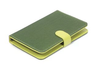 OMEGA INDIANA Leather Case with Keyboard 7" for Tablet Micro USB - Μαύρο Πράσινο OCT7KBIG