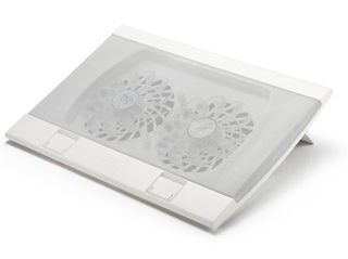 DeepCool Wind Pal White Notebook Βάση Ψύξης για Laptop 17" 2 x 140X140mm και 4 Θύρες USB DP-N242-WPALWH