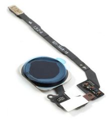 iPhone 5S / iphone SE - Home button with ring and flex complete in Black