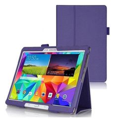 Δερμάτινη Θήκη για το Samsung Galaxy Tab S 10.5 T800/T805 Μώβ (OEM)