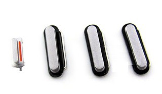 iPhone 6 Plus Side Button Set in Space Gray (Power,Volume and Mute Button)