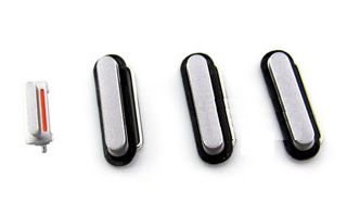 iPhone 6 Plus Side Button Set in Space Gray (Power,Volume and Mute Button)