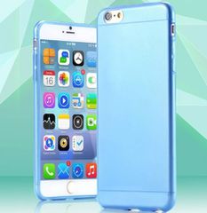Apple iPhone 6 Plus 5.5" - Μαλακή Θήκη TPU Gel 0.3mm Μπλέ (ΟΕΜ)