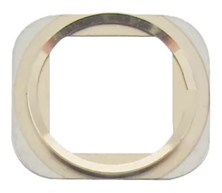 iPhone 6 Plus Home button chrome ring in Gold (Bulk)