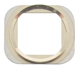 iPhone 6 Plus Home button chrome ring in Gold (Bulk)