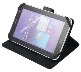 Powertech Δερμάτινη Θήκη Stand για Τάμπλετ 7" Μαύρο PT-58