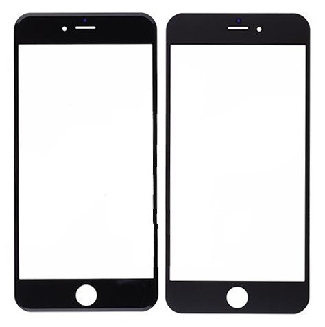 iPhone 6 Plus Glass Lens in Black (Bulk)