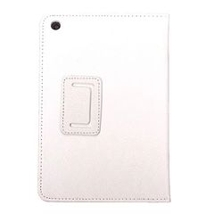 iPad Mini / mini 2 / 3 Δερμάτινη Θήκη Στάντ Λευκό
