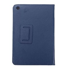 iPad Mini / mini 2 / 3 Δερμάτινη Θήκη Στάντ Μπλε