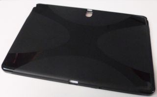 Θήκη Σιλικόνης για το Samsung Galaxy Tab Pro 10.1 SM-T520 X-Line Μαύρη (OEM) (BULK)