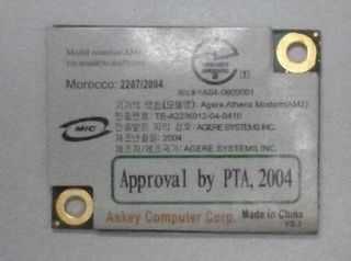 Toshiba Equium Satellite A100 Modem 6028B0000303 (MTX)