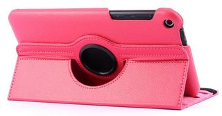 Δερμάτινη Θήκη Περιστρεφόμενη για το Asus Fonepad 8 FE380CXG Φούξια (OEM)