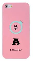 Apple iPhone 5/5S - Θήκη Πλαστικό Πίσω Κάλυμμα Phoneadd Ring Ρόζ (ΟΕΜ)