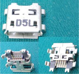 Βύσμα Τροφοδοσίας/Δεδομένων micro USB 5pin Square Mouth για Toshiba Excite AT10 AT15-A16 (Oem) (Bulk)