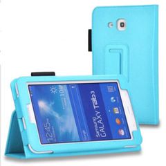 Δερμάτινη Stand Θήκη για το Samsung Galaxy Tab A 7 (T280/T285) 2016 Γαλάζιο (OEM)