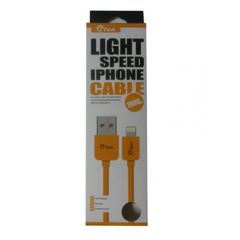 ΚΑΛΩΔΙΟ GFUN USB ΣΕ DATA/LIGHTING IPHONE ΣΥΜΒΑΤΟ ΚΙΤΡΙΝΟ 78-LIGYL