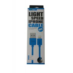 ΚΑΛΩΔΙΟ GFUN USB ΣΕ DATA/LIGHTING IPHONE ΣΥΜΒΑΤΟ ΜΠΛΕ 78-LIGBL