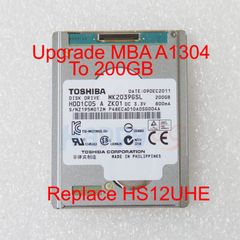Σκληρός Δίσκος Toshiba 200GB 1.8" MK2039GSL RE HS12UHE/A LIF For MACBOOK AIR 2008 later A1304