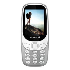 Vkworld Z3310 3D Screen 2.4 Inch Mobile Phone ΓΚΡΙ