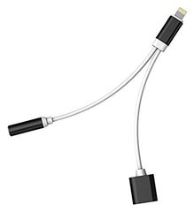 Προσαρμογέας Ακουστικών και φόρτιση 3,5 mm για lightning iPhone iPad iPod