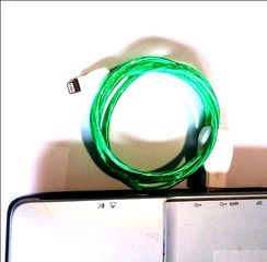 Φωτιζόμενο καλώδιο lightning για iPhone 1m (OEM)