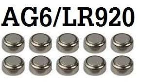 Μπαταρίες_Tύπου:1.55V Button Coin Cell Watch Battery AG6 AG-6 LR920