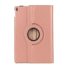 iPad Pro 10.5 inch 2017 Περιστρεφόμενη 360 Δερμάτινη Θήκη Ροζέ Χρυσαφί (oem)