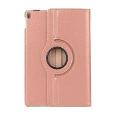 iPad Pro 10.5 inch 2017 Περιστρεφόμενη 360 Δερμάτινη Θήκη Ροζέ Χρυσαφί (oem)