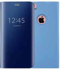 Θήκη Clear View για Apple iPhone 7G/8G Βαθύ Μπλε (ΟΕΜ)